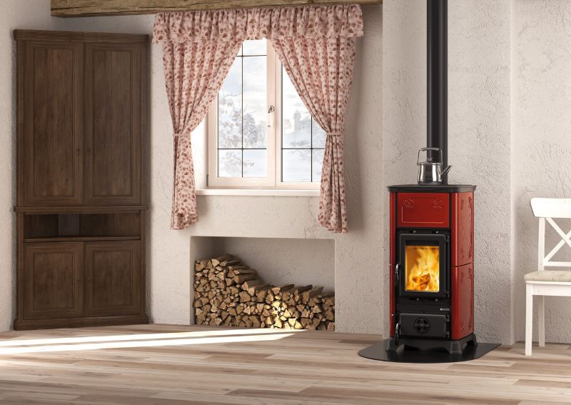 Italian wood burning stove